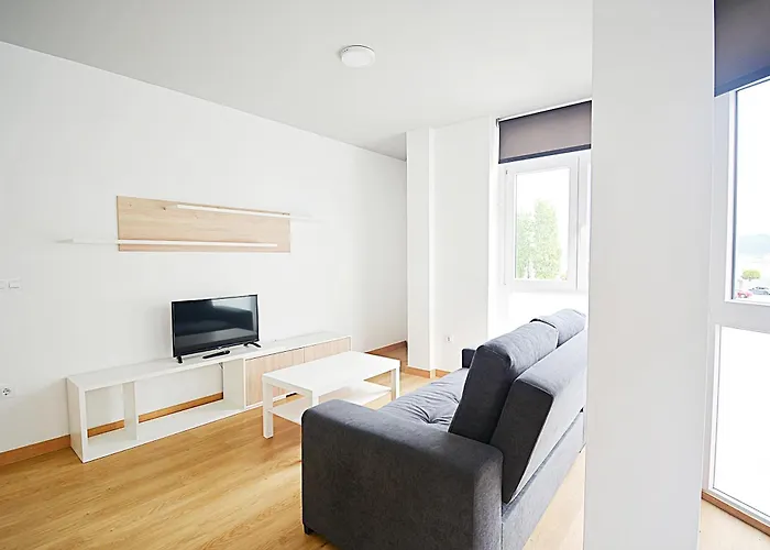 De Playa En El Centro De * O Grove