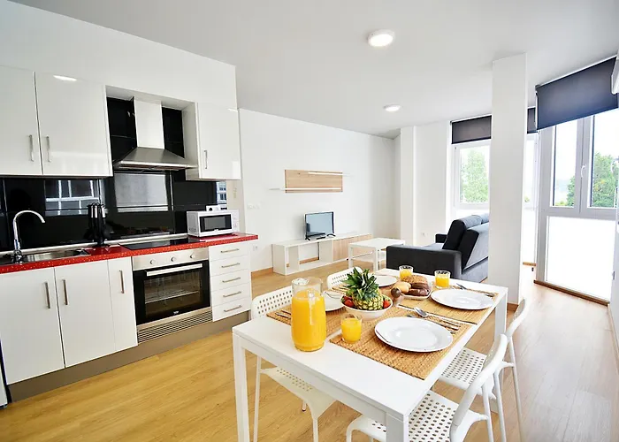 De Playa En El Centro De O Grove