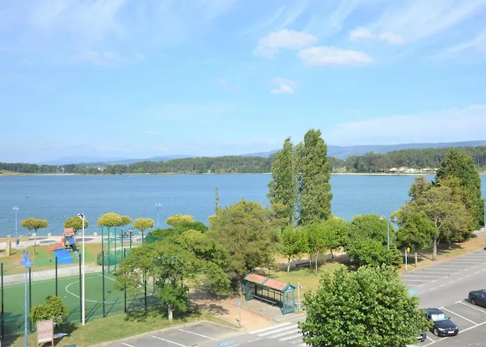 De Playa En El Centro De * O Grove