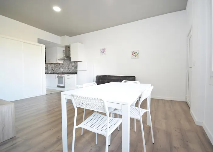 De Playa En El Centro De * O Grove